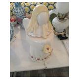Noel treasure craft angel cookie jar.