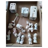 precious moment figure Nativity set