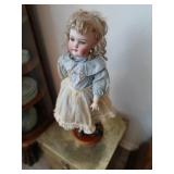 Antique German doll, Simon & halbig, 24' tall.