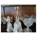 3 crystal pieces bells ammore.