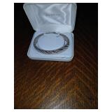 Sterling  silver 925 Italy bracelet 7.25' 8 grams