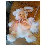 Porcelain doll, face rabbit.