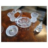 5 piece, crystal Waterford, ring holder and more