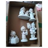 5 precious moment figures.