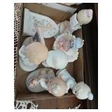 7 precious moment figures.