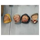 4 bossons  heads england some nicks