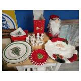 Christmas lot manger, scene and more.