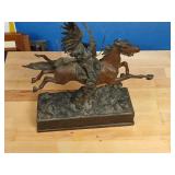 Carl Kauba Bronze Sculpture Native American