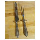 Troubadour pattern Frank Whiting sterling carving