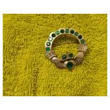 Irish Claddagh sold o pin brooch