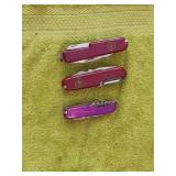 3 knives multi blades.