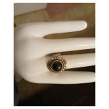 Sterling silver men's ring 4 grams  size 10