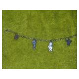 Sterling Winnie the Pooh Disney bracelet 7'