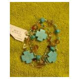 Mia's mirror bracelet.