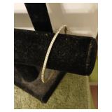 Beautiful, Sterling CZ bracelet 14 g.