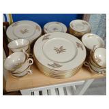 55 piece Lenox, China set harvest pattern