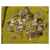 Bag of charms, not Sterling.