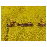 Musical note, cuff link and Tieclasp.