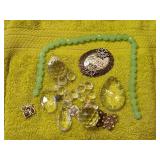 Bag of jewelry parts prisms more