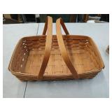Longaberger basket, 18'  x 12' w/ handles.