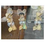 3 Rawcliffe bubble fairies  5 inches tall.