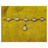 Wedgewood china sterling 8' bracelet & pendant