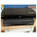 Sony, Blu-ray and a Toshiba VCR player