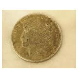1921-S Morgan silver dollar.
