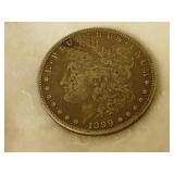 1899 - O silver Morgan dollar