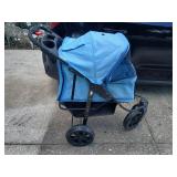 Jogging dog stroller.