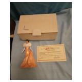 Danbury mint Barbie 1960 enchanted evening in box