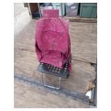 Folding trolley Dolly stair climbing.