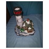 Dept 56 lighthouse 1995 snow village.