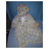 Annette, funicello stuffed bear 18 inches tall.