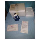 Barbie 1965 midnight blue in box Danbury mint.