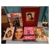 6 Elvis Presley books.
