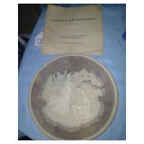 Lancelot and Genevieve, 1981 plate