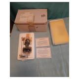 Barbie Solo in spot light in box Danbury mint.