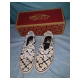Vans size 8 shoes, inbox flour checkerboard new