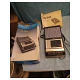 Sony TCM 858 cassette tape recorder inbox.