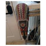 African style mask 20 inches long wall hanger.