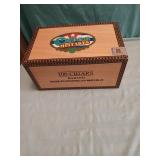 Cuban Mistakes large cigar box holds 100 cigars.