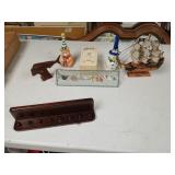 Box ship wooden fish bells more.
