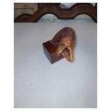 St. Augustine river eel sculpture, 10 inches