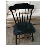 University of Georgia black Windsor chair.
