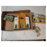 Hand painted terracotta tiles from Spain.