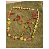 3 necklaces costume
