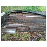 Stack of vintage cypress lumber in yulee pickup