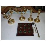 Baldwin candle holders candelabra tic tak toe