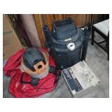 2 shop vacs and a craftsman buffer polisher
